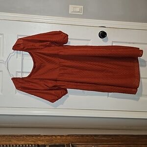 BLOOMCHIC TEXTURED MIDI DRESS 12 L